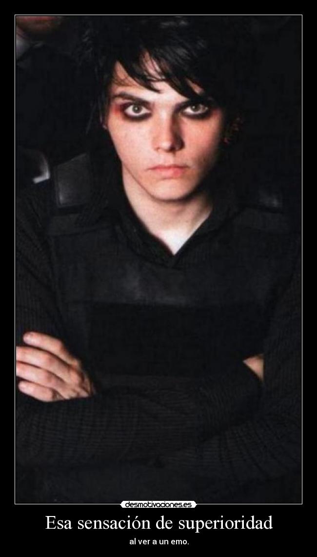 Esa sensación de superioridad -