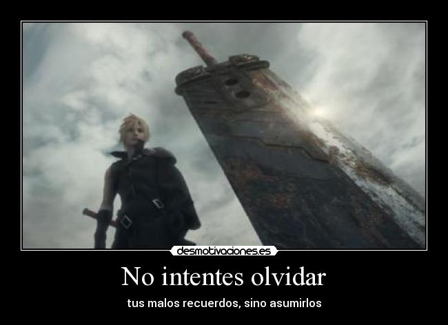 No intentes olvidar -