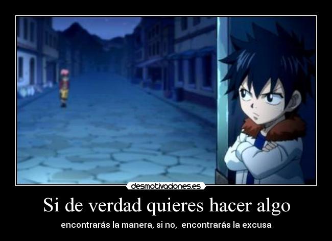 Si de verdad quieres hacer algo - 