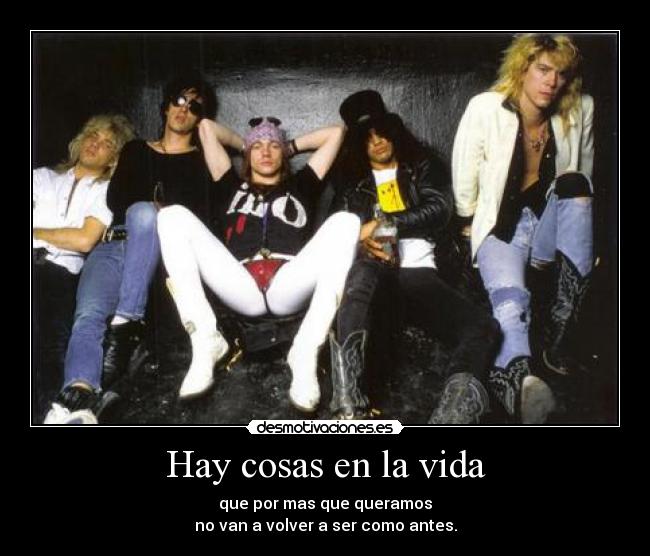 Hay cosas en la vida -