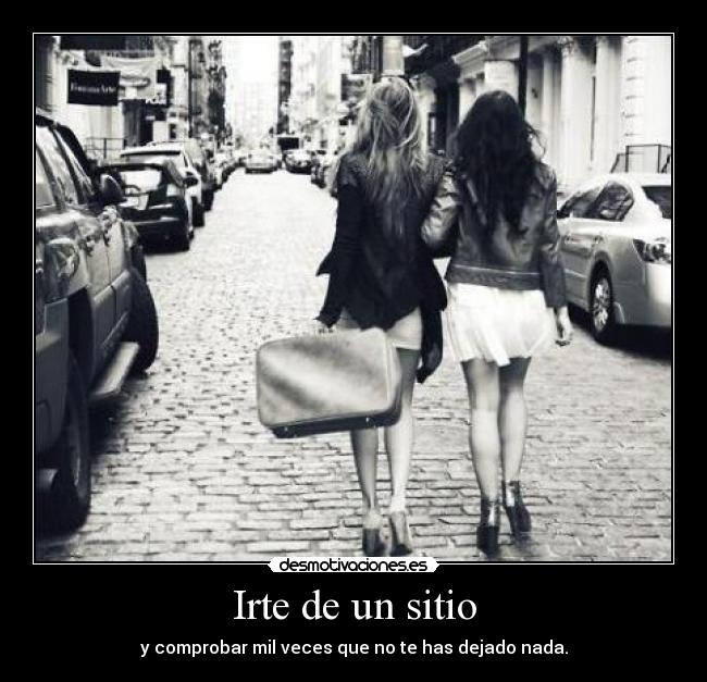 Irte de un sitio -