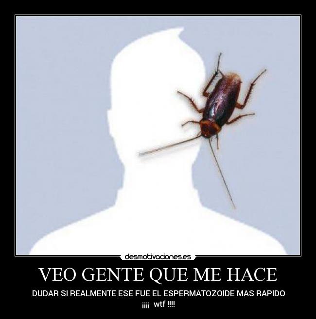 VEO GENTE QUE ME HACE -