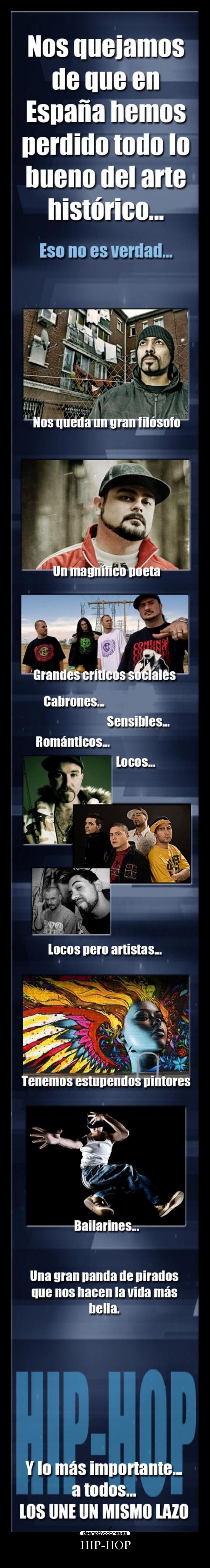 carteles hip hop desmotivaciones