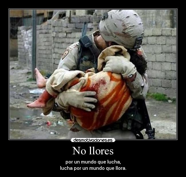 No llores -