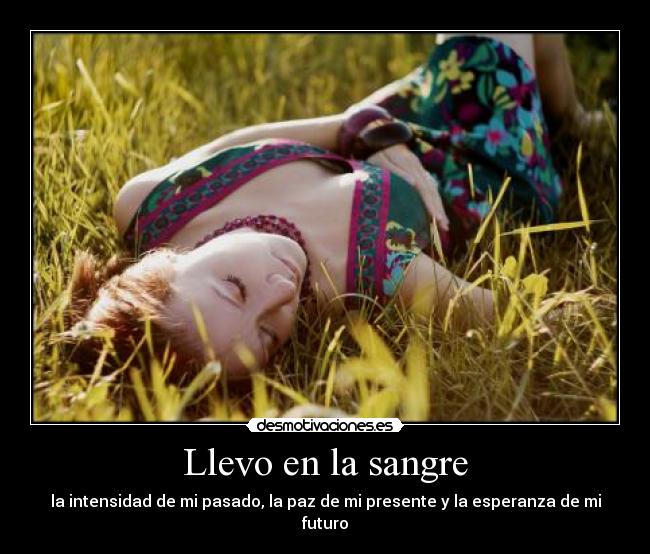 Llevo en la sangre - 