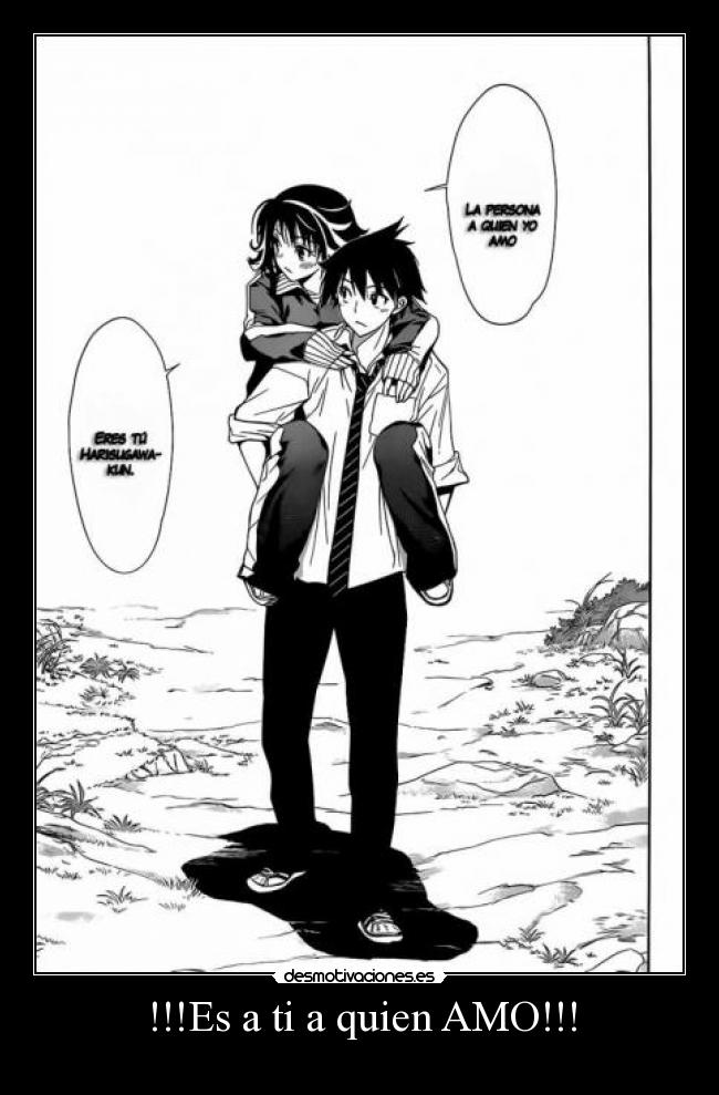 !!!Es a ti a quien AMO!!! -