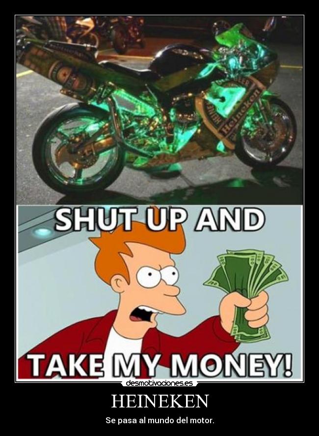 HEINEKEN - Se pasa al mundo del motor.