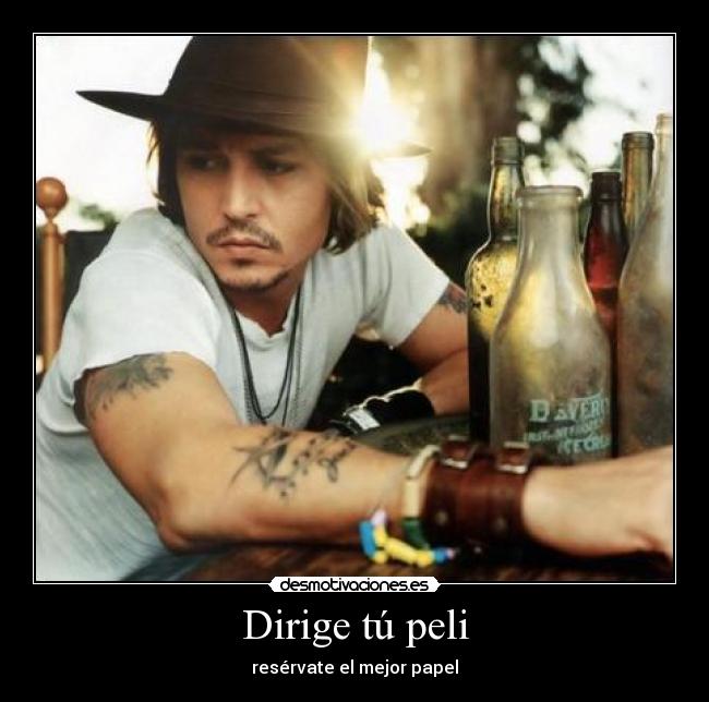 Dirige tú peli - resérvate el mejor papel