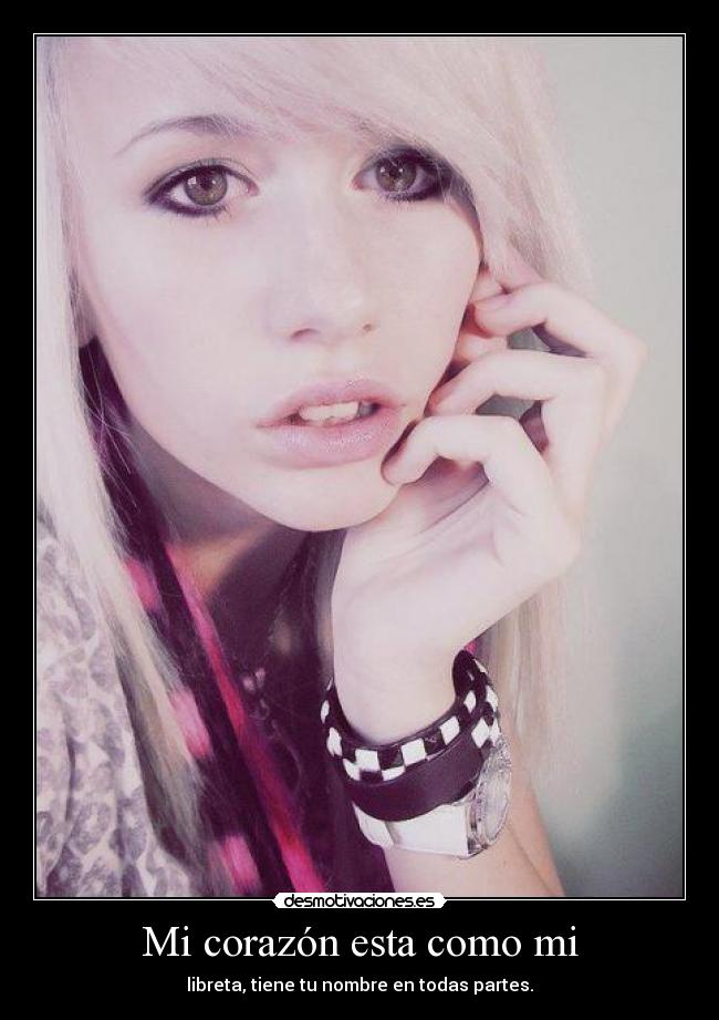 Mi corazón esta como mi - 