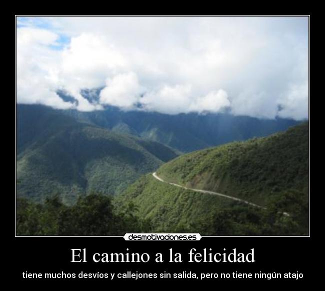 El camino a la felicidad -