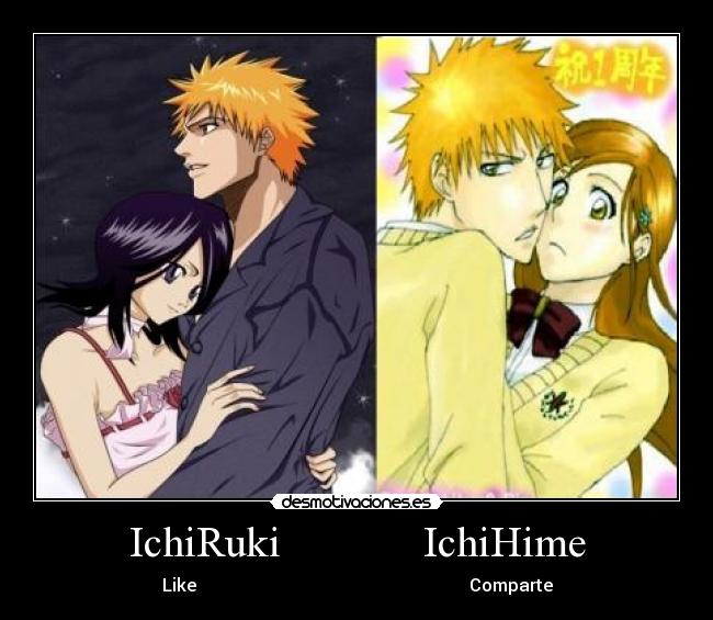 IchiRuki             IchiHime - Like                                                              Comparte