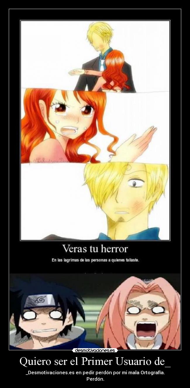 Quiero ser el Primer Usuario de_ -