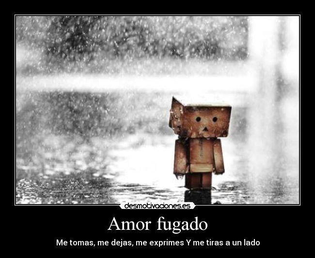 Amor fugado -