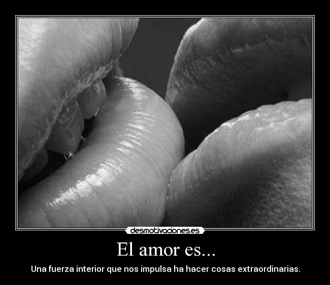 El amor es... - 