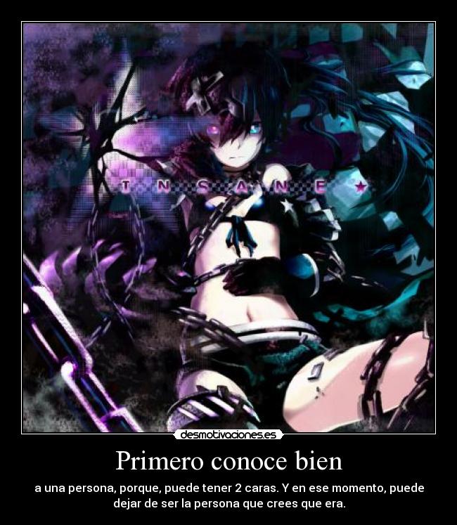 Primero conoce bien -