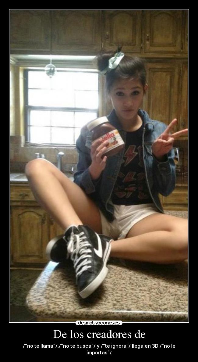 De los creadores de - /no te llama/,/no te busca/ y /te ignora/ llega en 3D /no le importas/