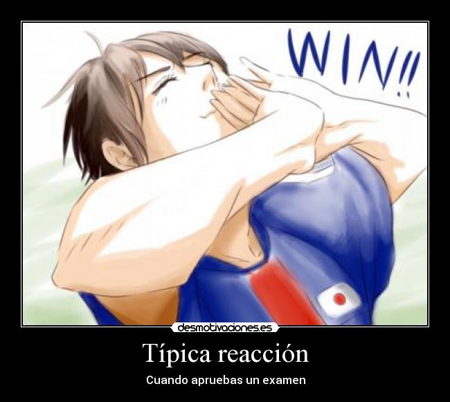 Típica reacción -