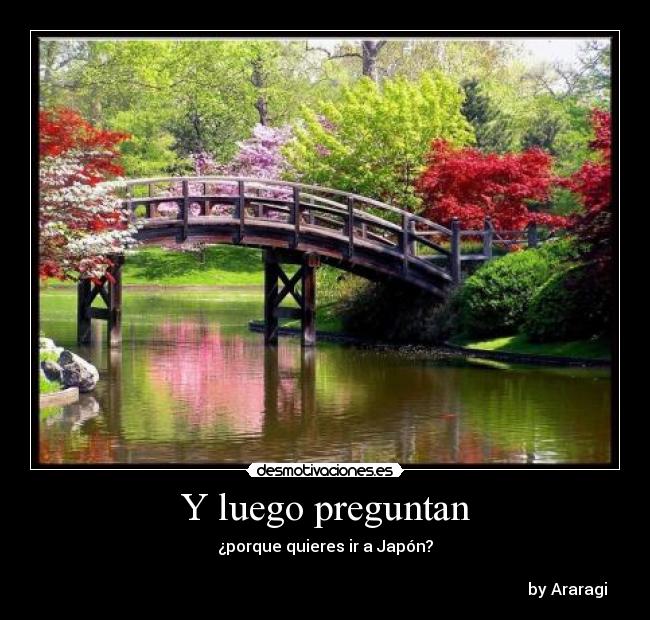 carteles anime japon viaje belleza paz naturaleza desmotivaciones