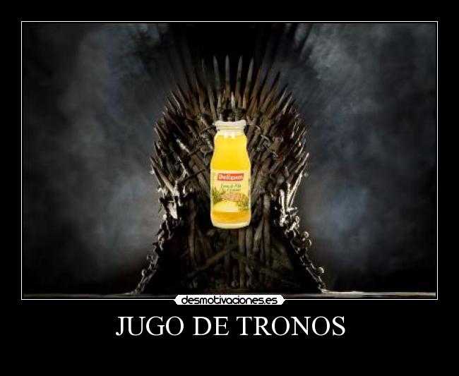 JUGO DE TRONOS -