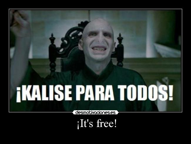 ¡Its free! - 