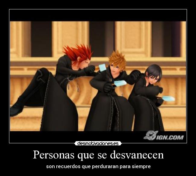 Personas que se desvanecen -