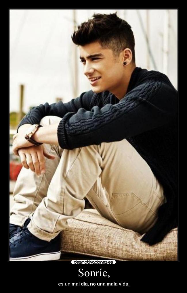 Sonríe, - es un mal día, no una mala vida.