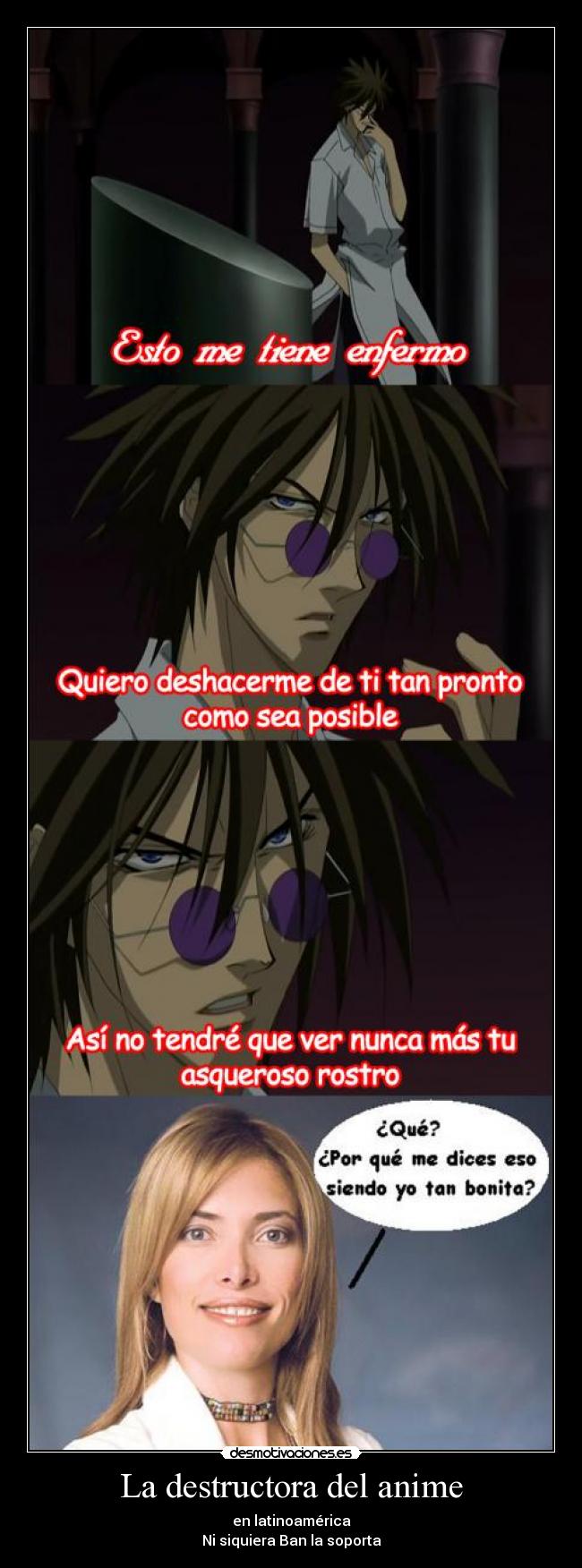 La destructora del anime -