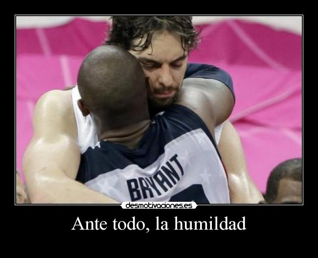 Ante todo, la humildad -