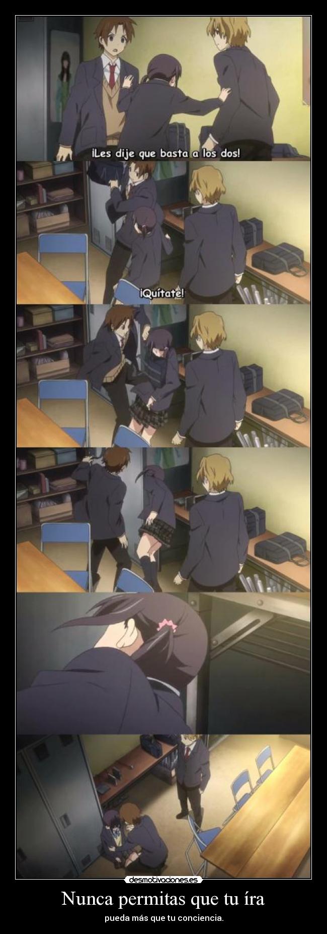 carteles raptorhunters nigatsu harukaze anime kokoro connect taichi mata iori por ira con una mochila desmotivaciones