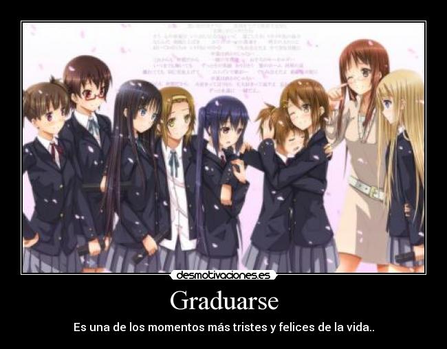 Graduarse -