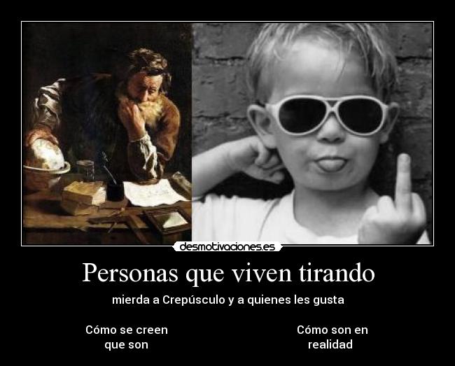 carteles crepusculo twilight estereotipos discriminadores inmadurez desmotivaciones