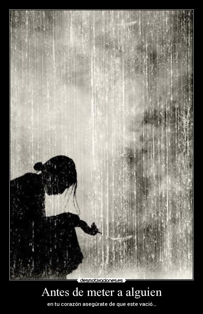 Antes de meter a alguien - 