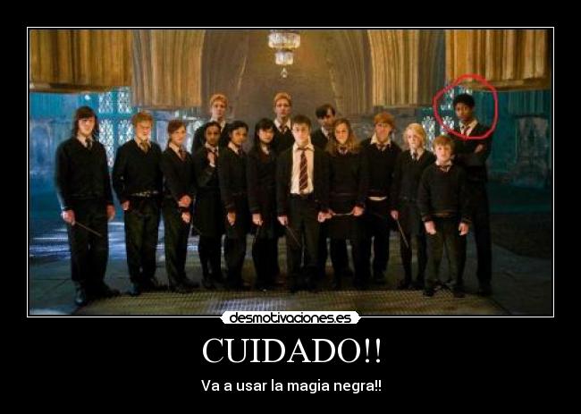 carteles negro nigga harry potter magia negra lol desmotivaciones