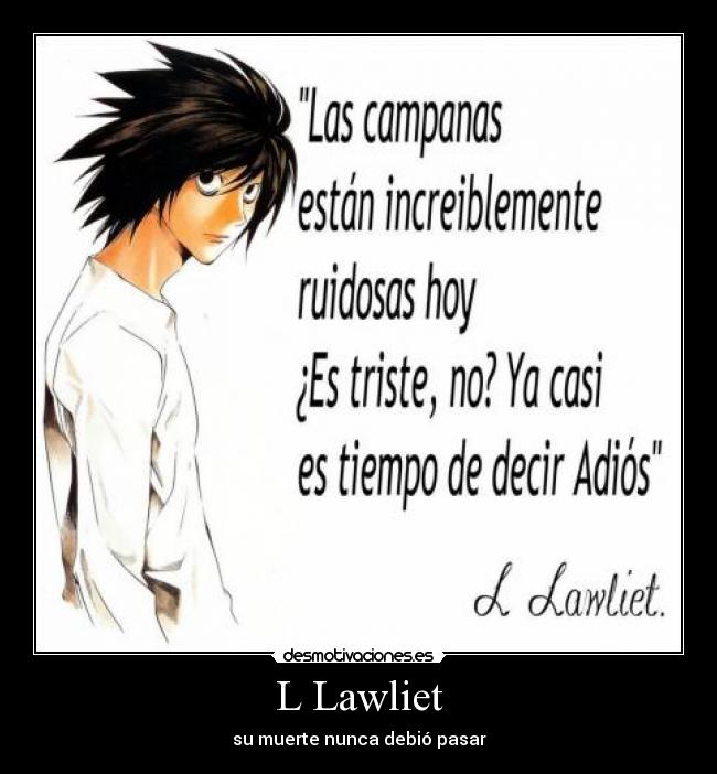 L Lawliet - 