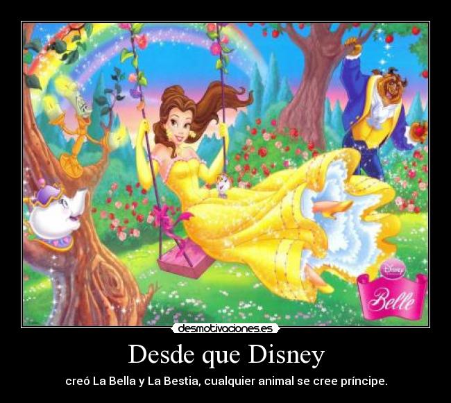 Desde que Disney -