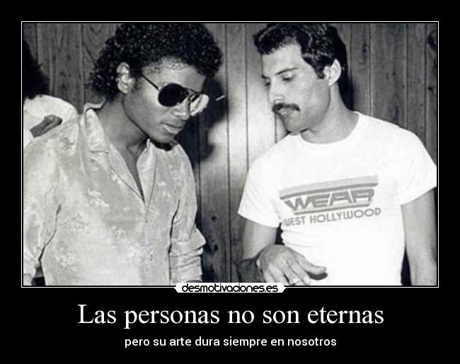 carteles saz freddy mercury michael jackson dos grandes cracks infinito desmotivaciones
