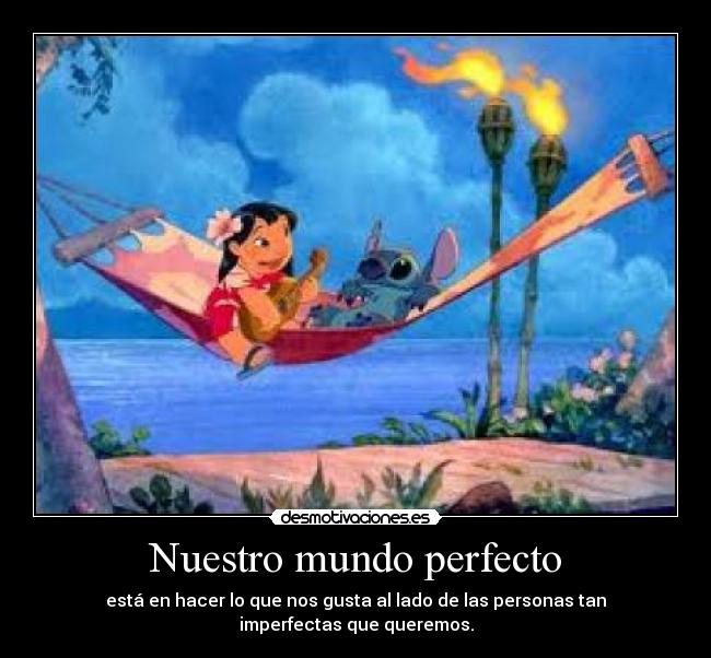 Nuestro mundo perfecto -