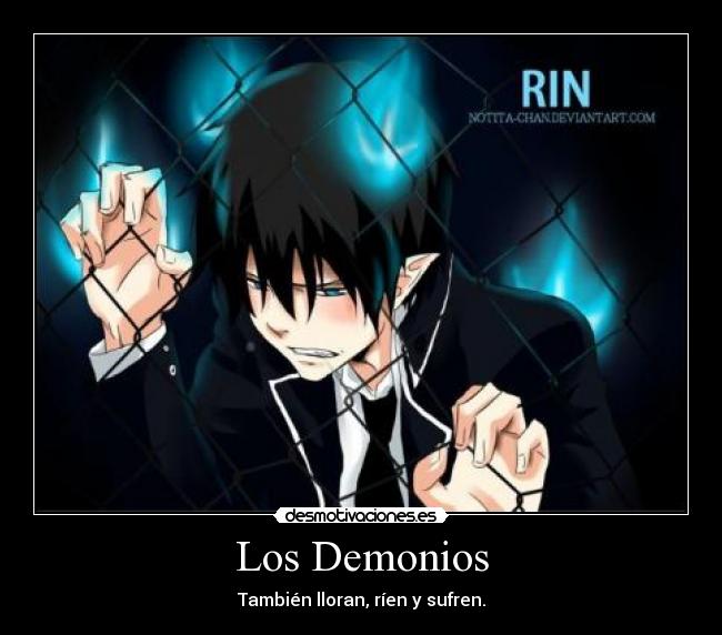 Los Demonios - También lloran, ríen y sufren.