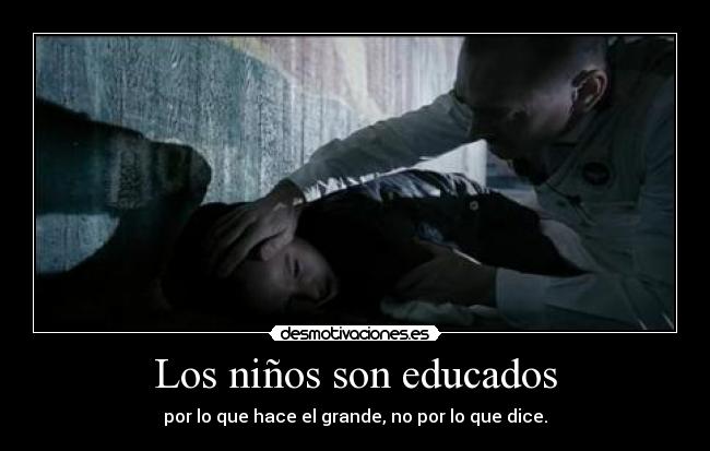 Los niños son educados -