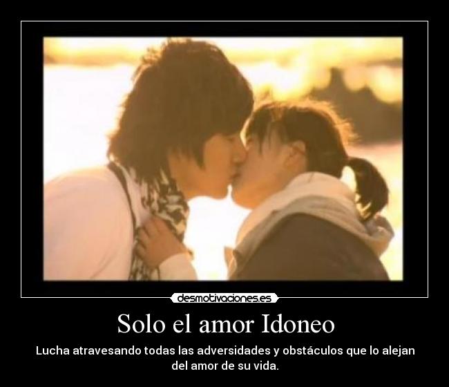 carteles amor amor idoneo desmotivaciones