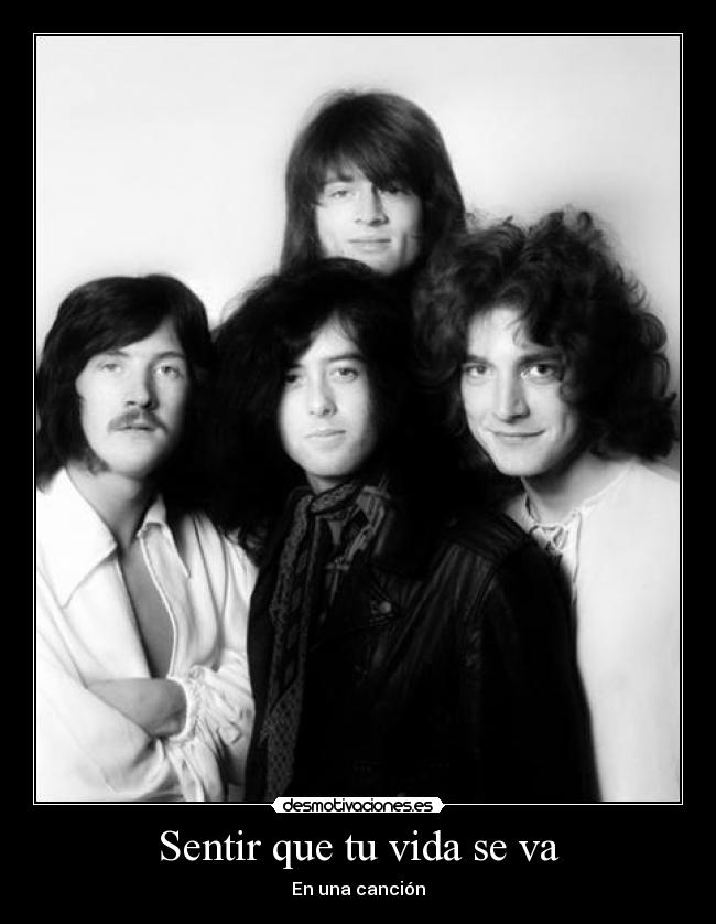 carteles vida led zeppelin desmotivaciones
