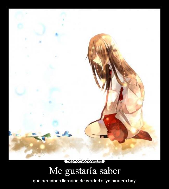 Me gustaría saber - 