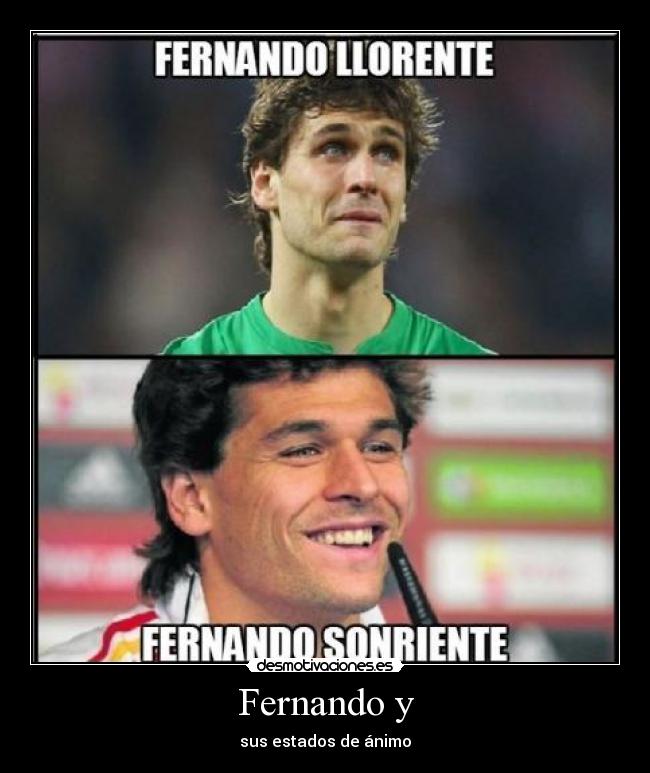 Fernando y - sus estados de ánimo