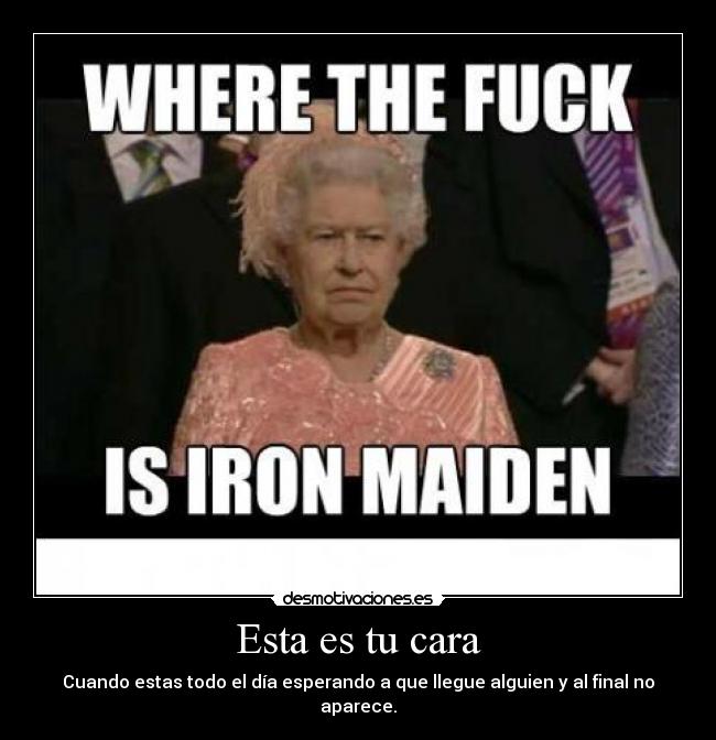 carteles iron maiden queen reina juegos olimpicos olimpic games the irons dia esperar desmotivaciones