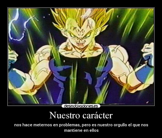 Nuestro carácter -