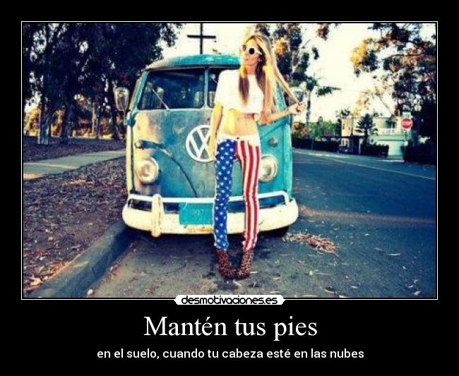 Mantén tus pies - 