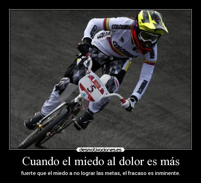 carteles miedo dolor intruders lllmariana pajon mejorlll ese miedo puede ser impulso yoyi777 desmotivaciones