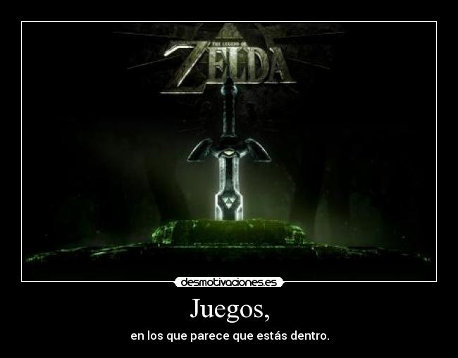 Juegos, - en los que parece que estás dentro.