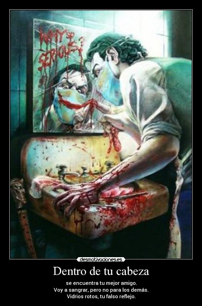 carteles ill bleed but not for fellow men desmotivaciones