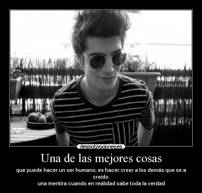 Una de las mejores cosas -